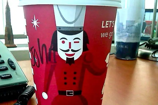 Remember, remember, the fifth of November, and don't make my latte too hot.